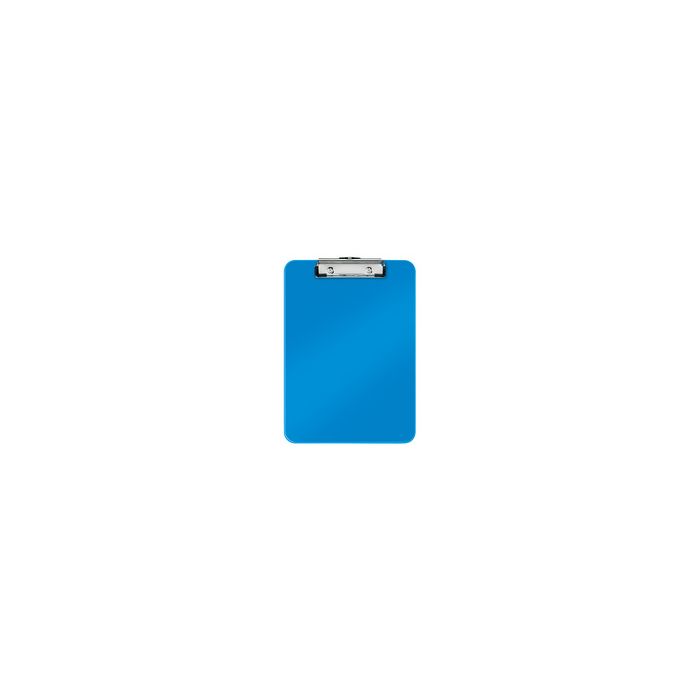 LEITZ Porte-bloc WOW, A4, en polystyrène, bleu métallique