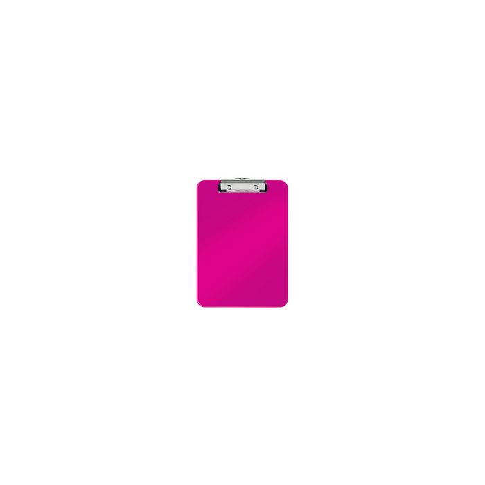 LEITZ Porte-bloc WOW, A4, en polystyrène, rose vif