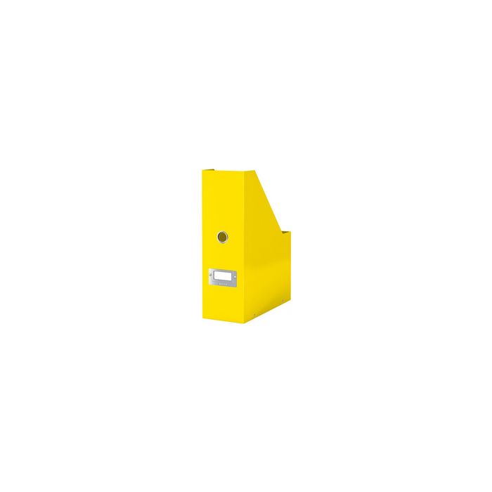 LEITZ Porte-revues Click & Store, A4, carton, jaune