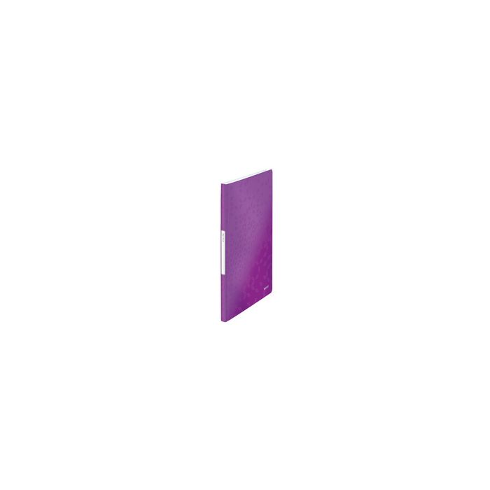 LEITZ Protège-documents WOW, A4, PP, 40 pochettes, violet