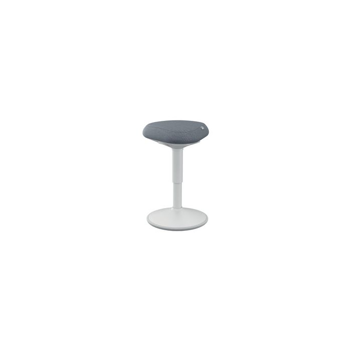 LEITZ Tabouret "assis" Ergo actif, assise confort,gris clair