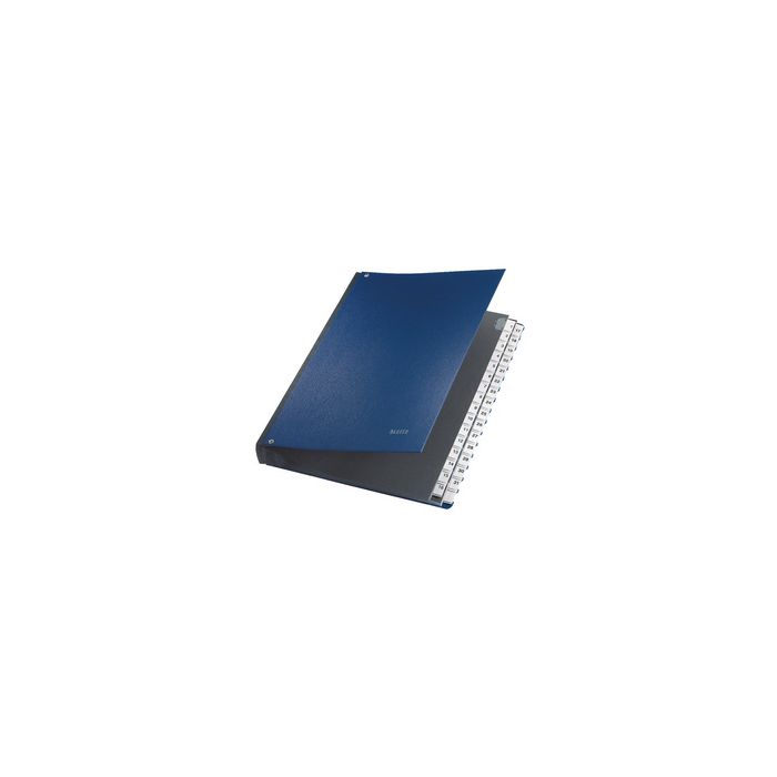 LEITZ Trieur à soufflet, A4, 1-31, plastique, bleu, 32