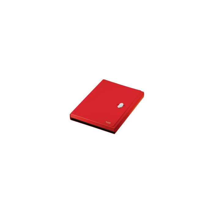LEITZ Trieur ménager Recycle, A4, PP, 6 compartiments, rouge
