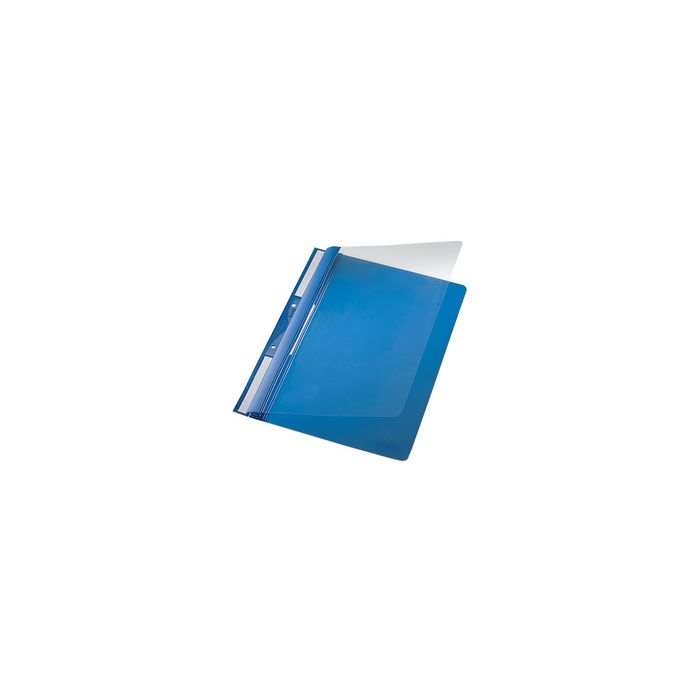 LEITZ chemise accrochable universelle, A4, en PVC, bleu,