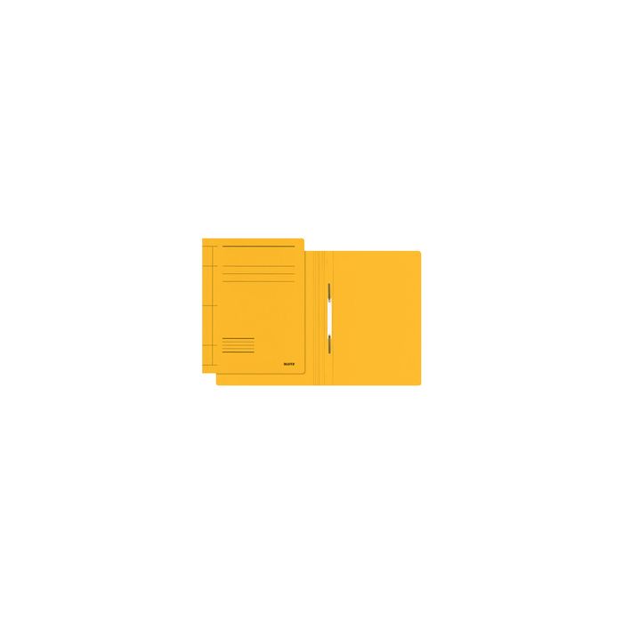 LEITZ chemises à lamelle Fresh, format A4, carton, jaune, en x25