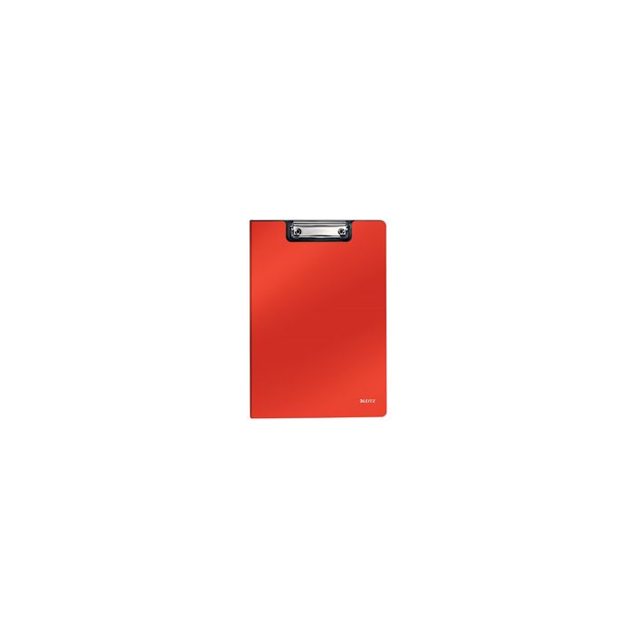 LEITZ porte-bloc à rabat Solid, Polyfoam, rouge clair,