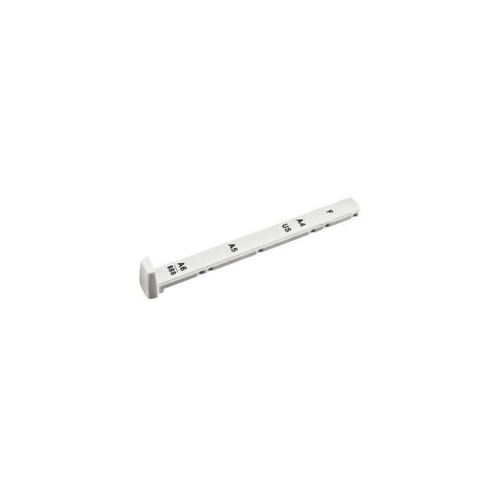 LEITZ réglette de guidage Nexxt pour perforateur, gris clair