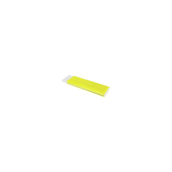 Läufer Gomme en plastique Pocket 2, jaune