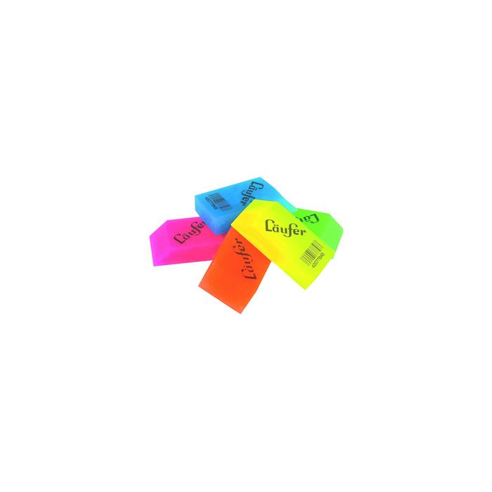 Läufer Gomme en plastique translucide, assorti