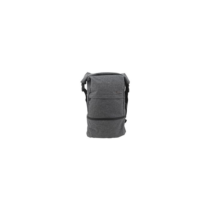 LiGHTPAK Sac à dos pour PC portable, polyester 600D, gris