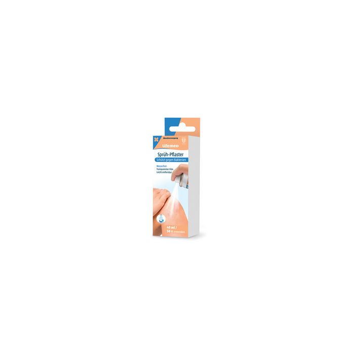Lifemed Pansement à vaporiser, 40 ml bombe aérosol