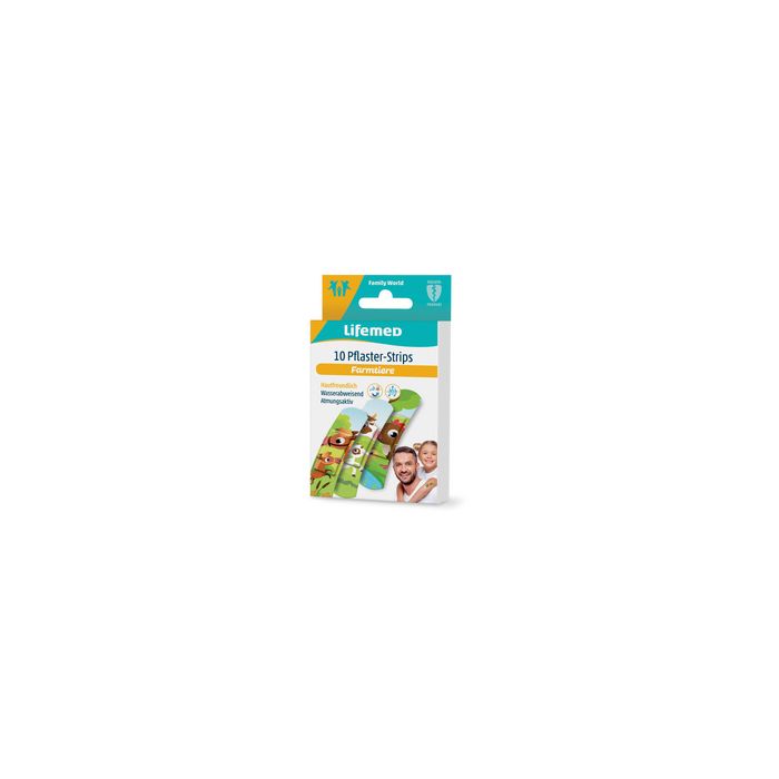 Lifemed Pansement pour enfants "Animaux" paquet de 10