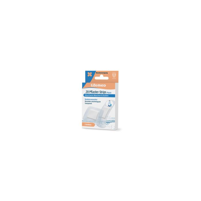 Lifemed Pansements "Aqua", boîte de 20, transparent