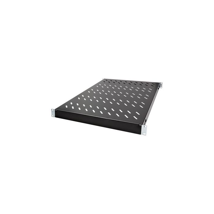 LogiLink 19" Fachboden, 1 HE, verstellbar, (T)350 mm,schwarz
