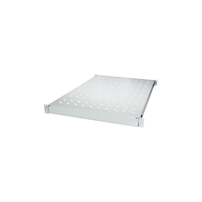 LogiLink 19" Fachboden, 1 HE, verstellbar, (T)700 mm,schwarz