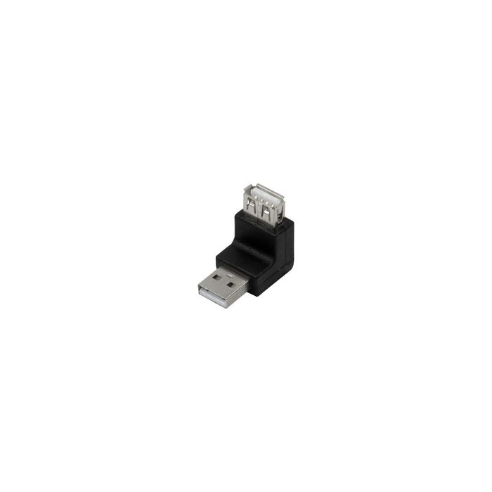 LogiLink Adaptateur USB 2.0, USB-A mâle- femelle, 270 degrés