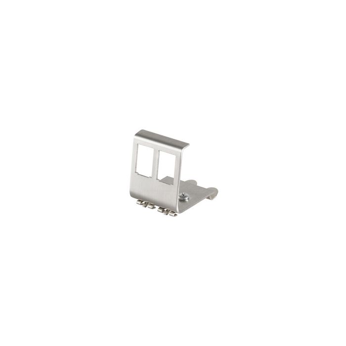 LogiLink Adaptateur rail DIN pour un module Keystone, métal
