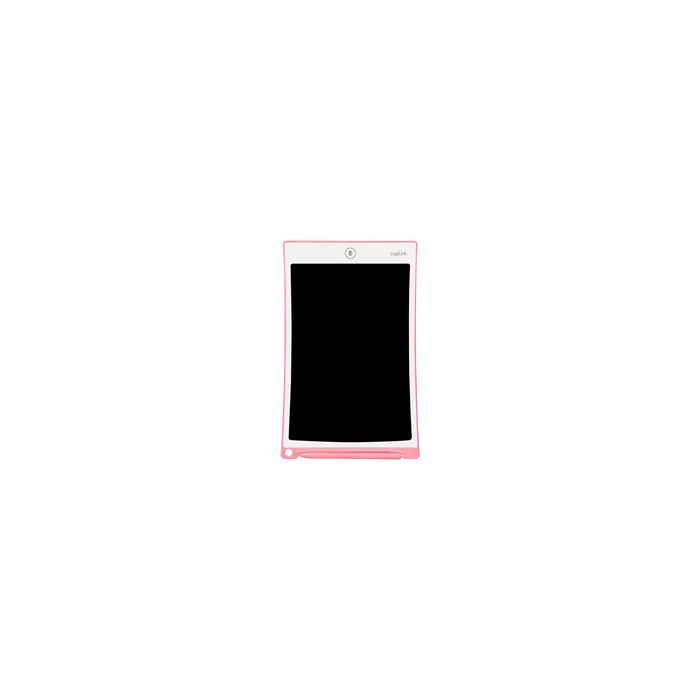 LogiLink Ardoise LCD pour enfants, 10 pouces, rose