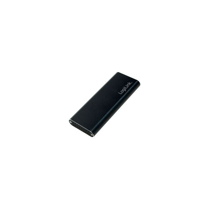 LogiLink Boîtier disque dur M.2 SATA, USB 3.1, noir
