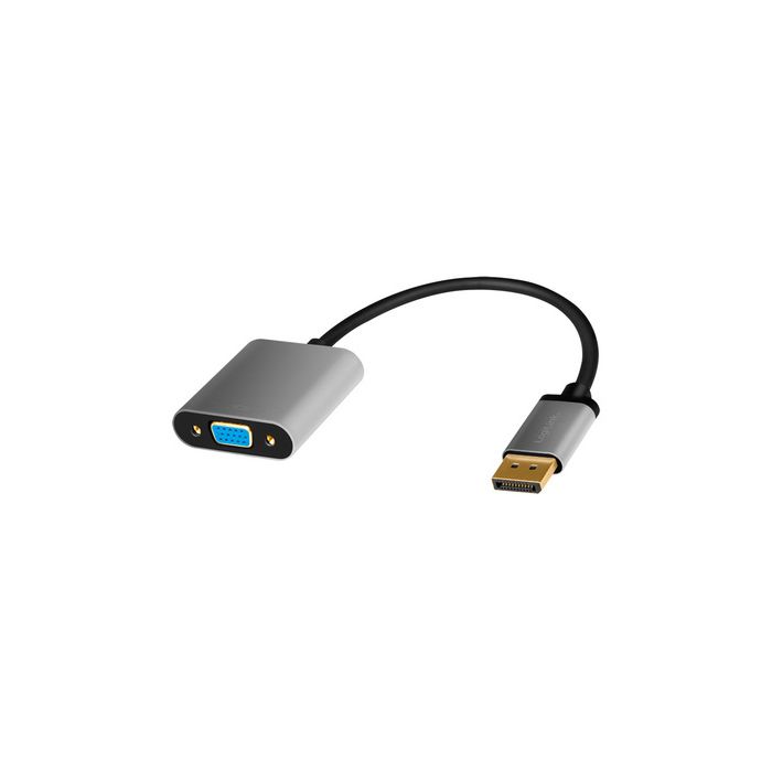 LogiLink Câble adaptateur Displayport - VGA, 0,15 m