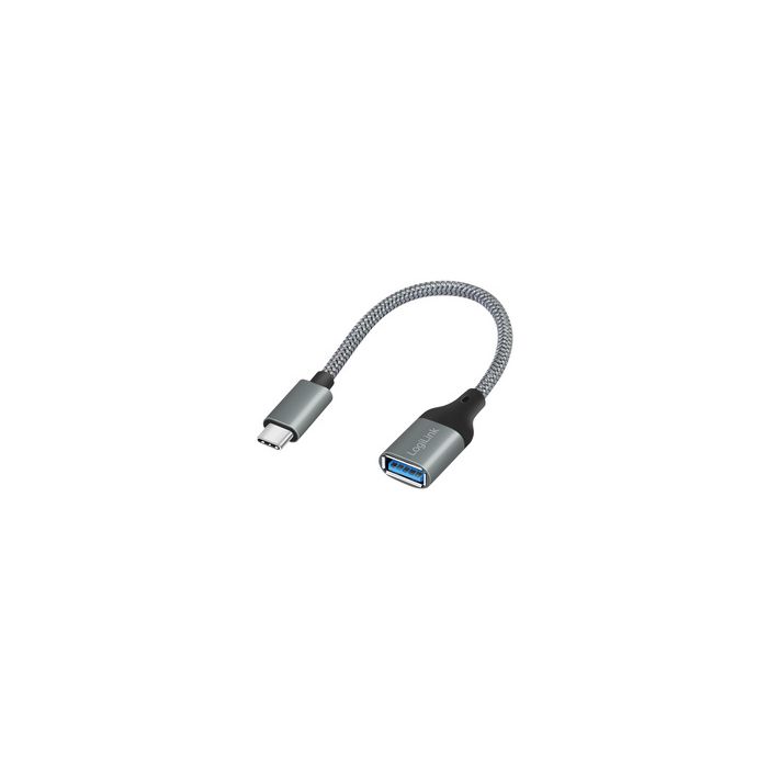 LogiLink Câble adaptateur USB 3.2, USB-C mâle USB-A femelle