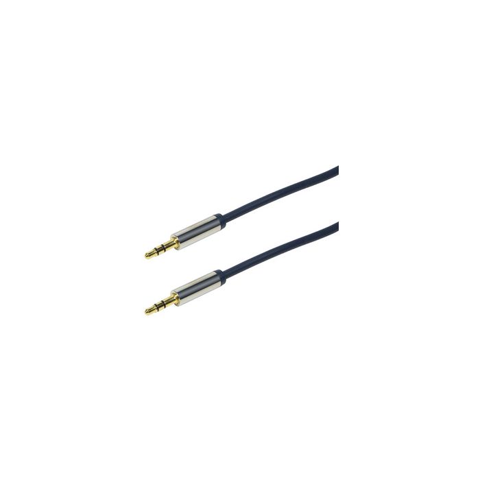LogiLink Câble audio, 2 x jack mâle 3,5 mm, 5 m