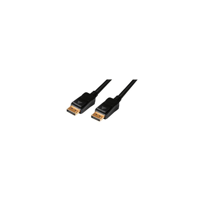 LogiLink Câble de connexion actif DisplayPort, noir, 15 m