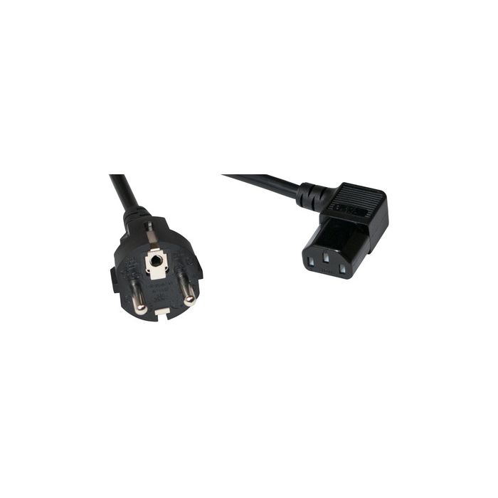 LogiLink Câble de courant contact de securité, 2,0 m