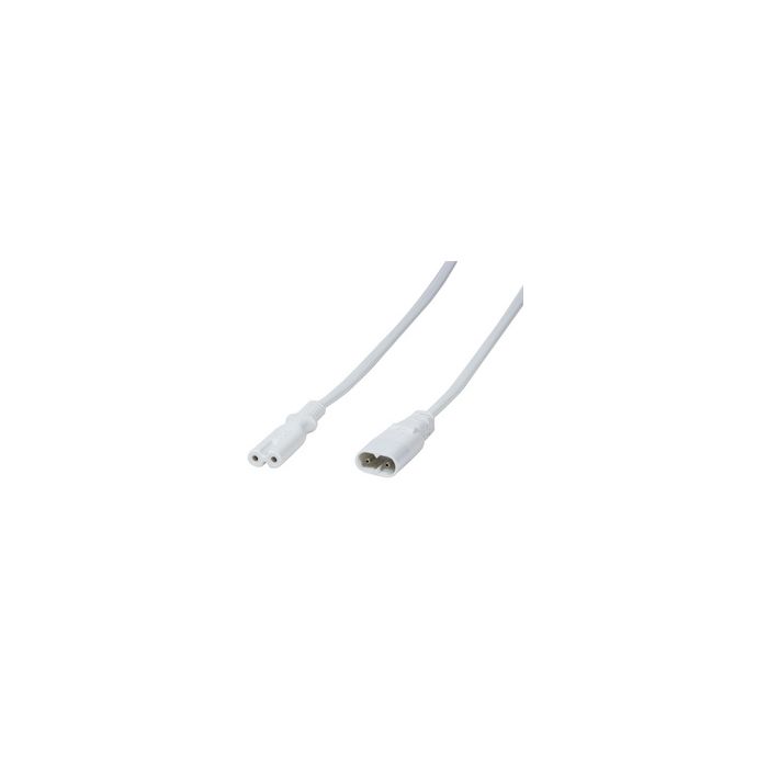 LogiLink Câble de rallonge à 3 broches, C8 - C7, 2,0 m