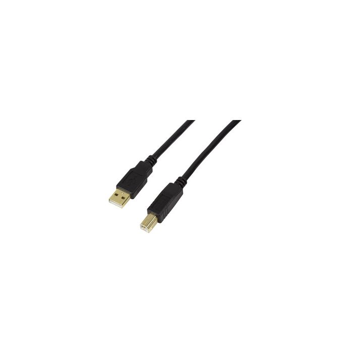 LogiLink Câble de rallonge actif, 10,0 m, noir