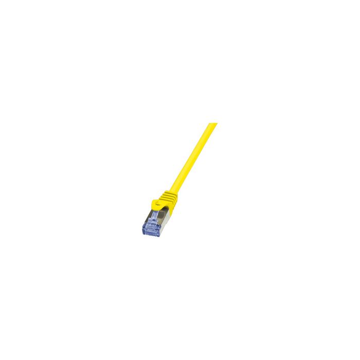 LogiLink Câble patch, Cat. 6A, S/FTP, 1 m, jaune