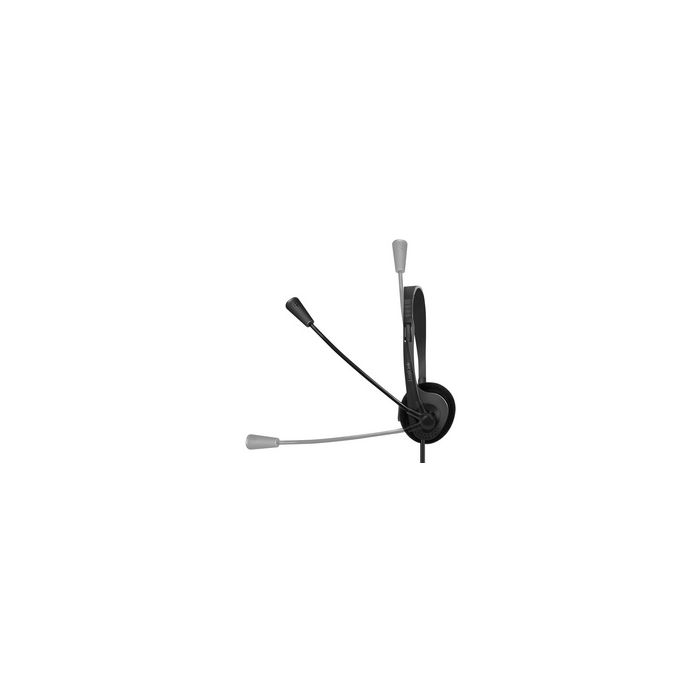 LogiLink Casque mono, avec microphone, prise jack 3,5 mm