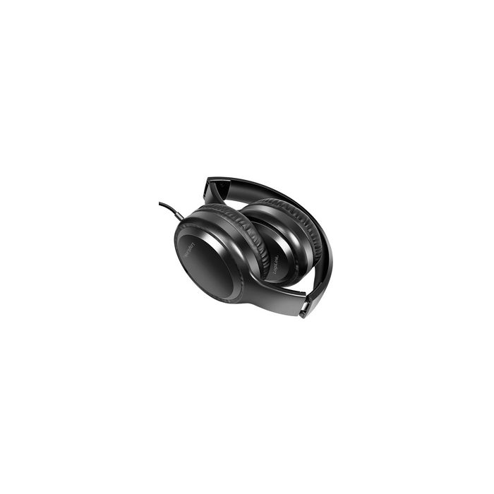 LogiLink Casque stéréo, avec microphone, noir