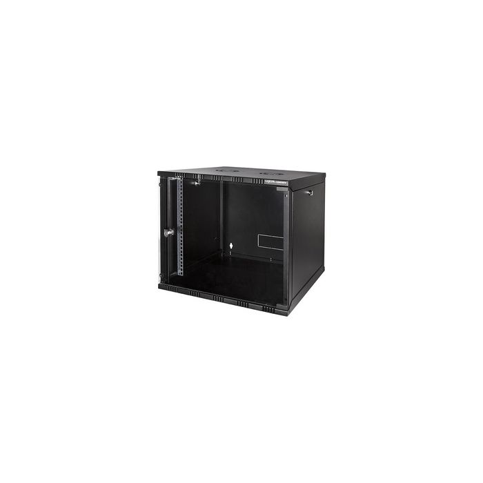 LogiLink Coffret mural 19", démonté, 15 U, noir