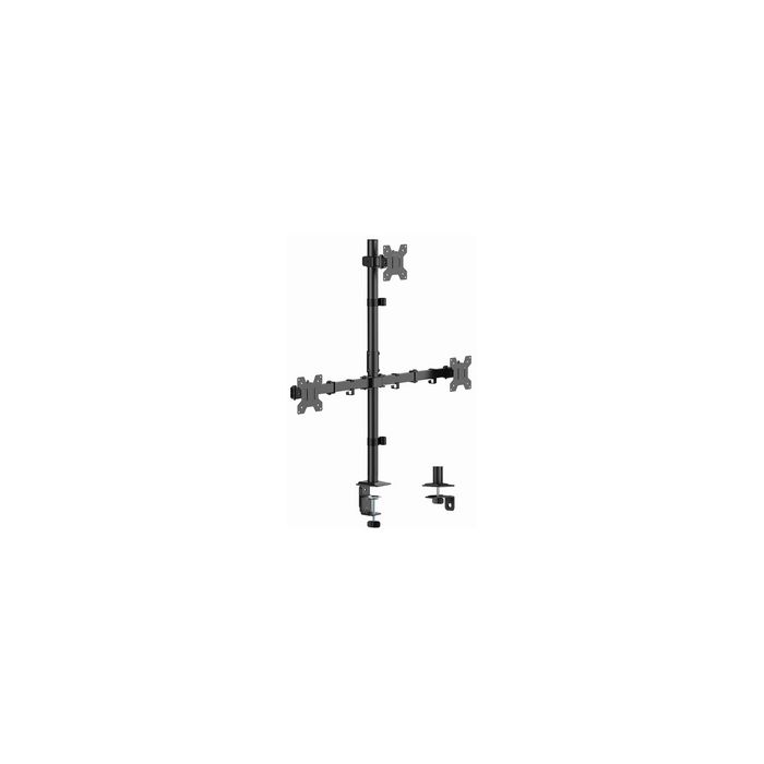LogiLink Support triple écran, longueur bras 376 mm, noir