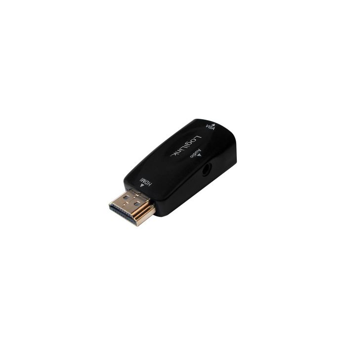 LogiLink HDMI - VGA Grafikadapter, schwarz