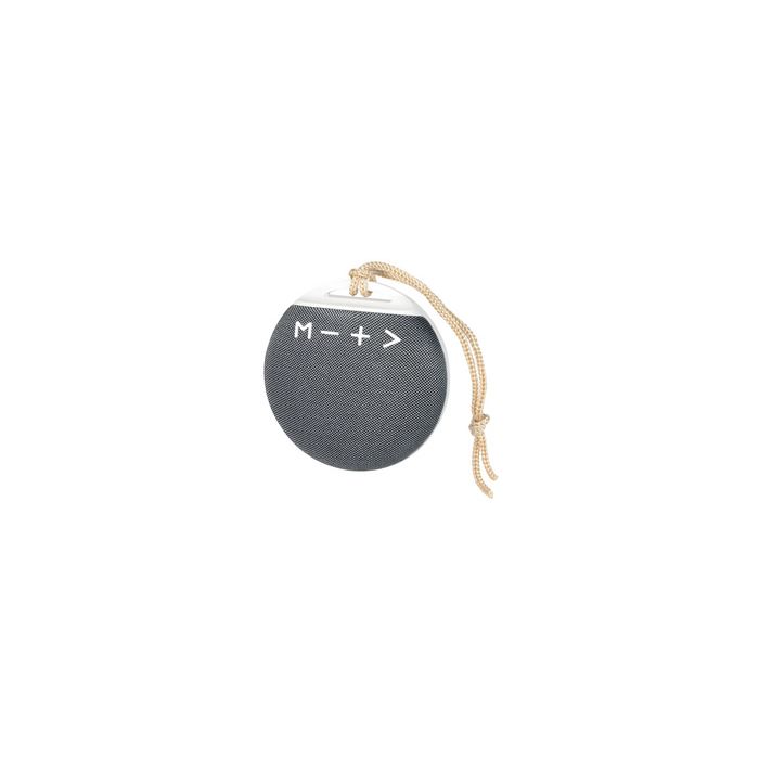 LogiLink Haut-parleur bluetooth V4.2, dragonne, blanc/gris