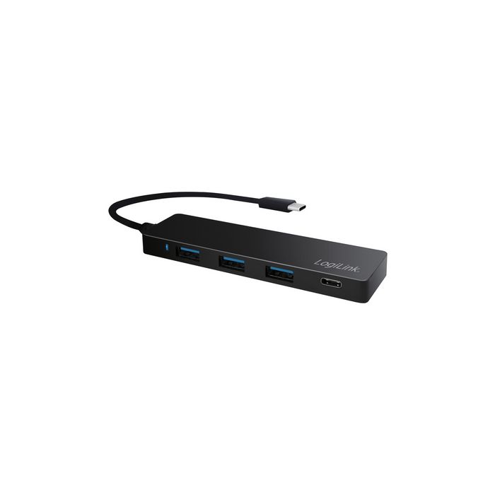 LogiLink Hub USB 3.0 plat avec connecteur USB-C 3.1 Gen1