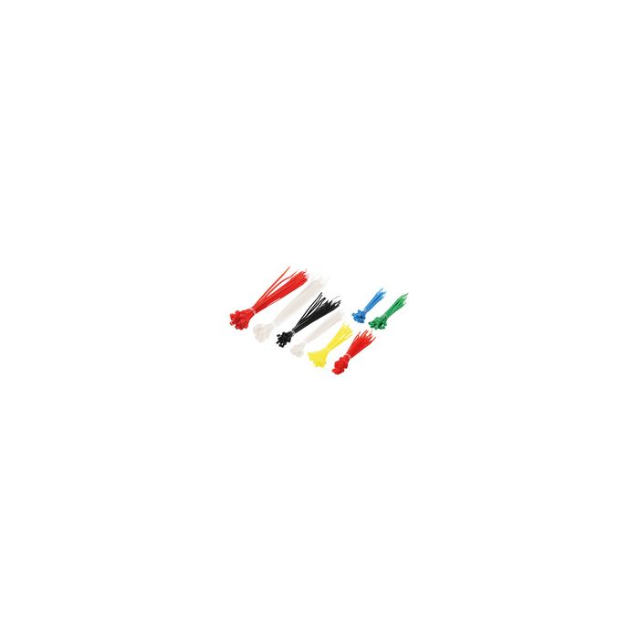 LogiLink Kit d'attache-câbles, assortis, nylon, contenu: 600