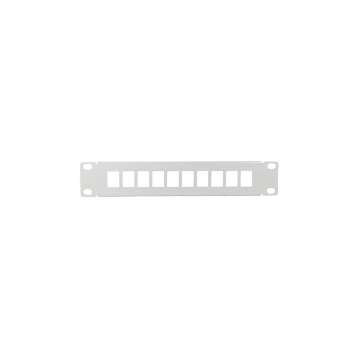LogiLink Panneau de brassage keystone 10", gris clair