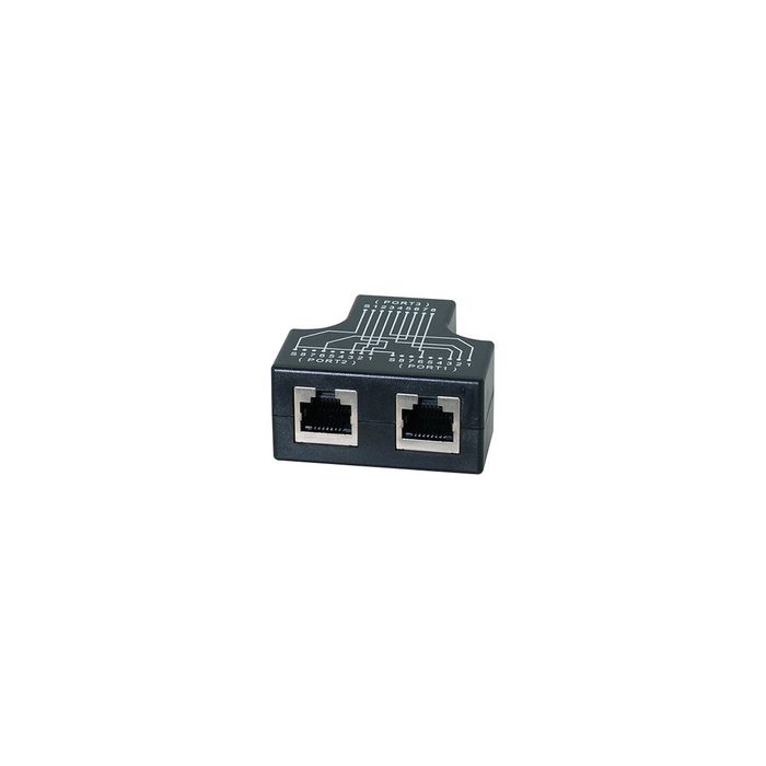 LogiLink RJ45 Anschlussdoppler, 2x 10/100 BaseT
