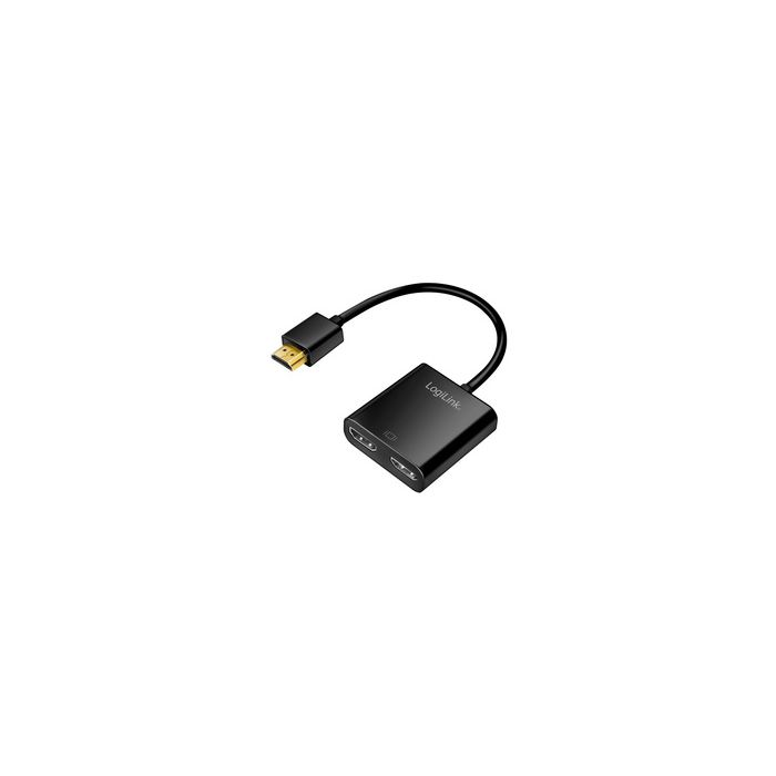 LogiLink Répartiteur HDMI 4K/60 Hz HDMI, downscaler, 2 ports