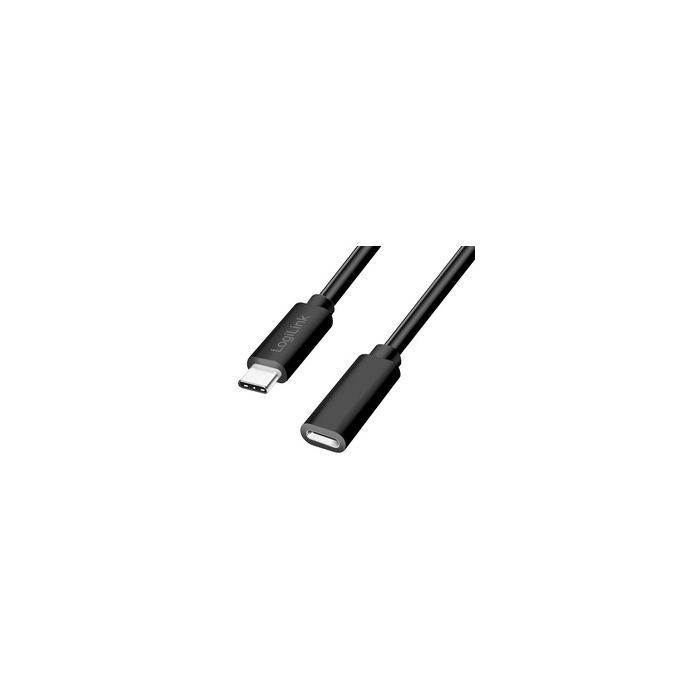 LogiLink Rallonge USB 2.0, 1 m, noir