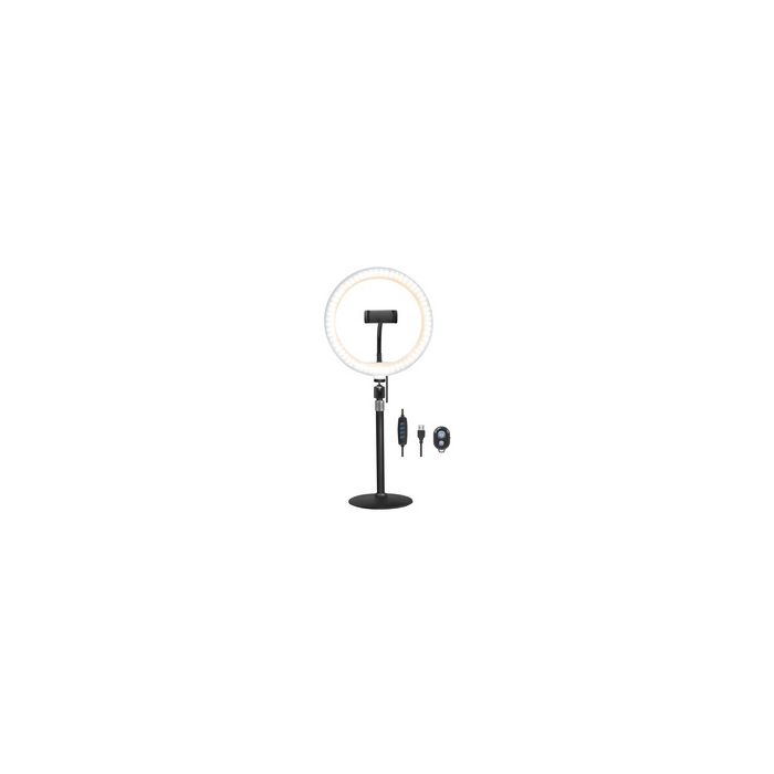 LogiLink Ring light avec trépied pour smartphone