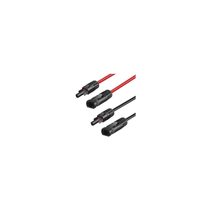 LogiLink Set de rallonges pour panneau solaire, 5,0 m