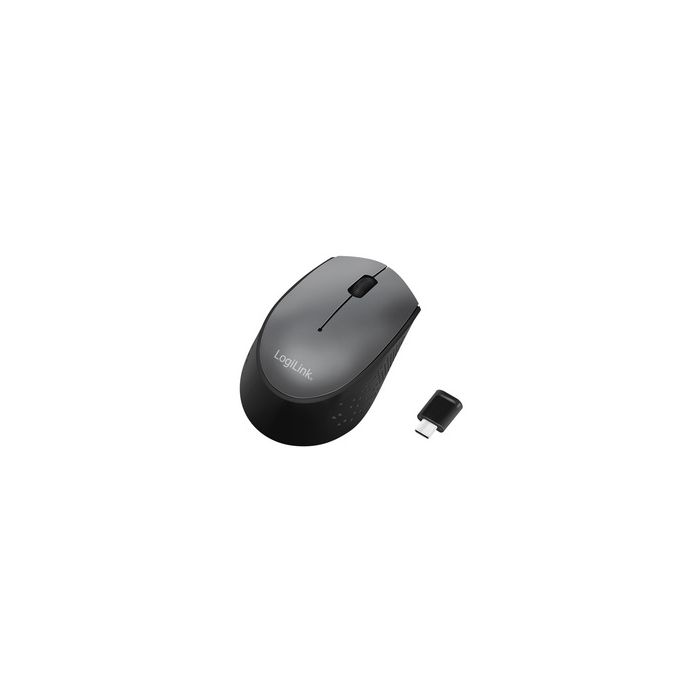 LogiLink Souris optique USB-C, sans fil, noir
