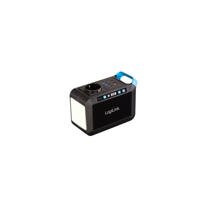 LogiLink Station de charge mobile, 80 watts, noir