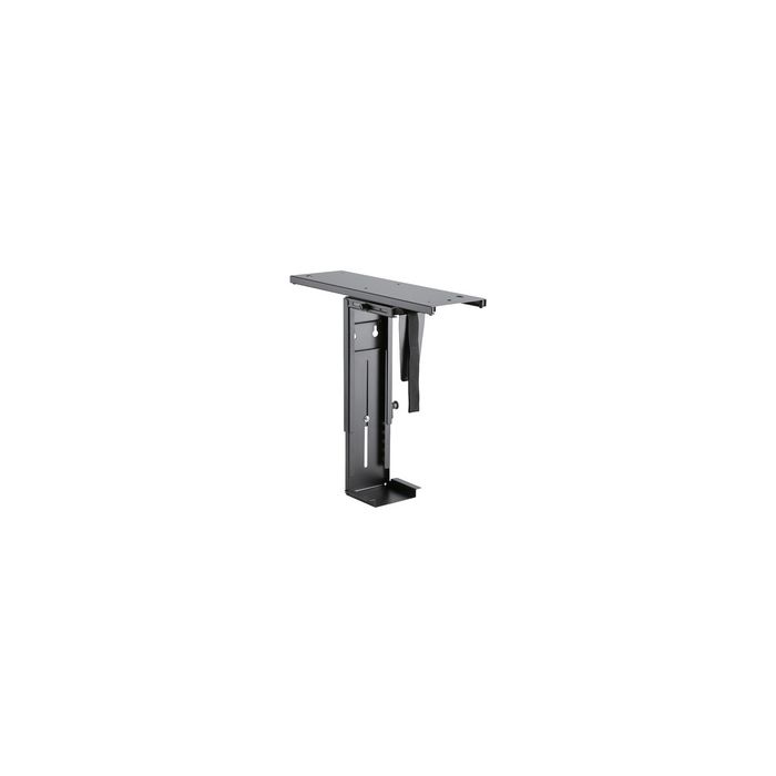 LogiLink Support CPU, métal, pivotant & coulissant, noir