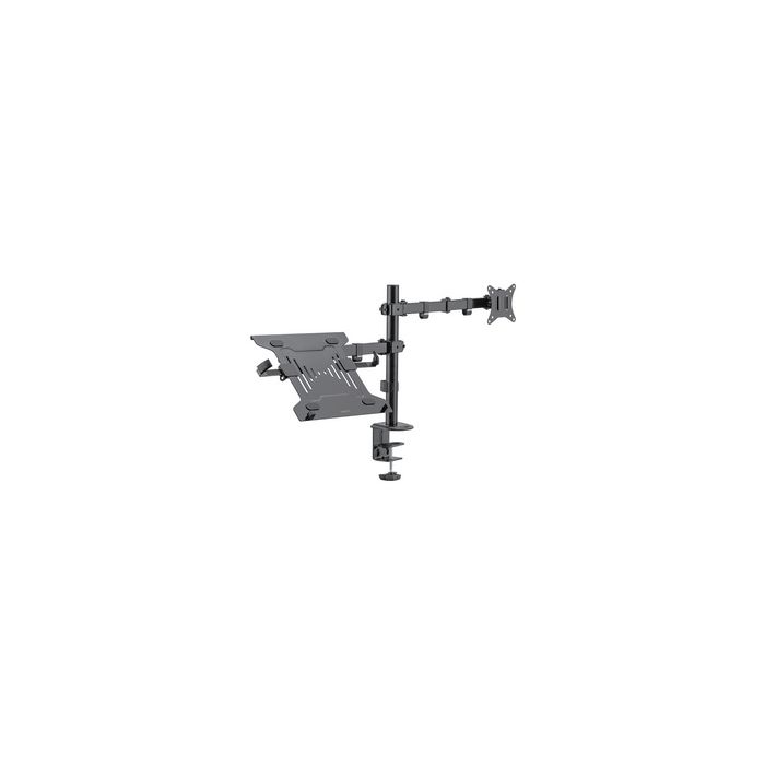LogiLink Support d'écran et d'ordinateur portable, noir