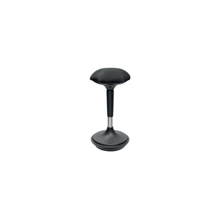 LogiLink Tabouret, hauteur réglable, noir